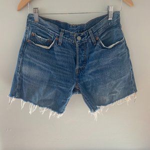Levi's 501 Cutoff Jean Shorts